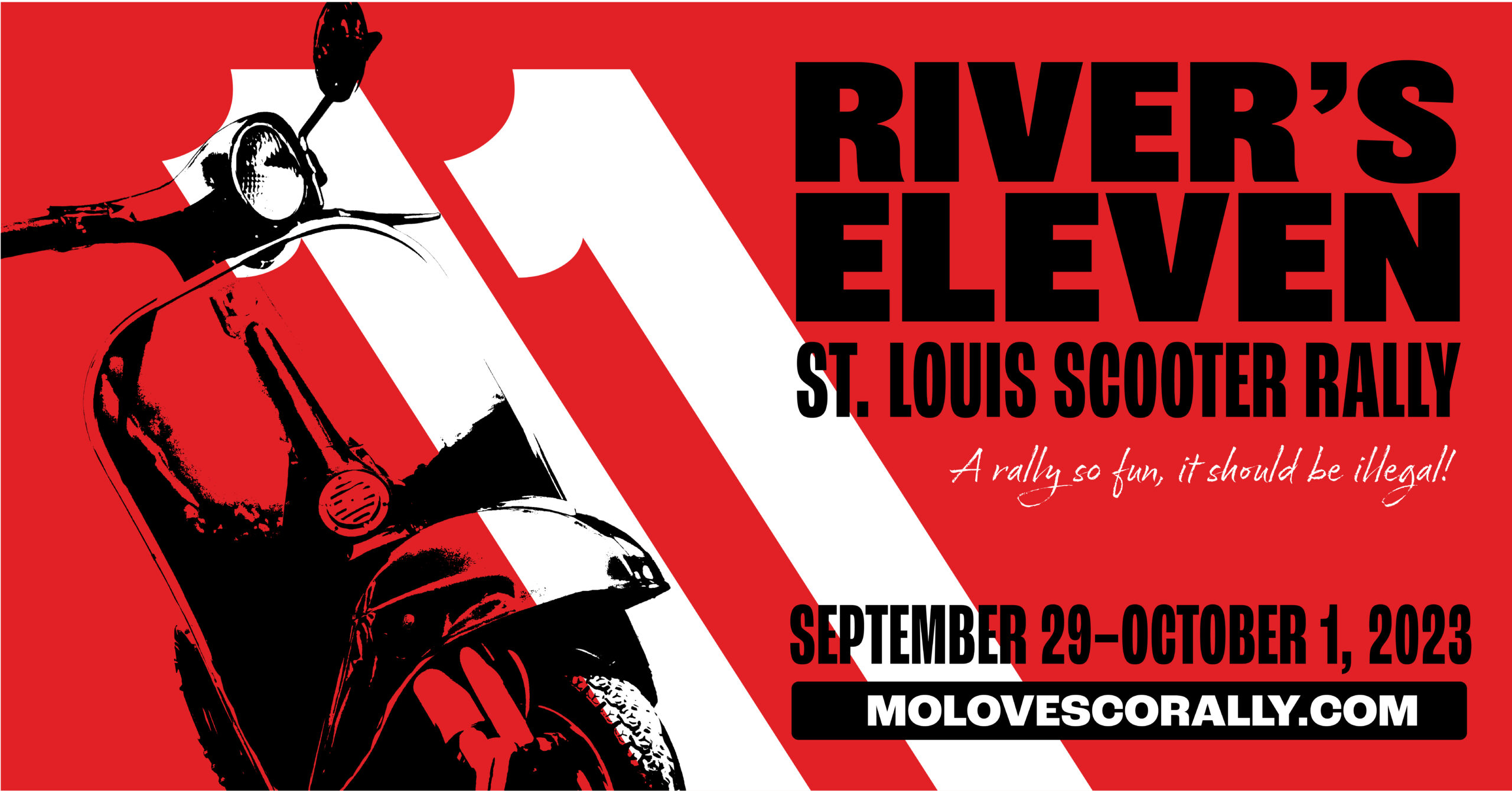 River’s Eleven – St. Louis Scooter Rally